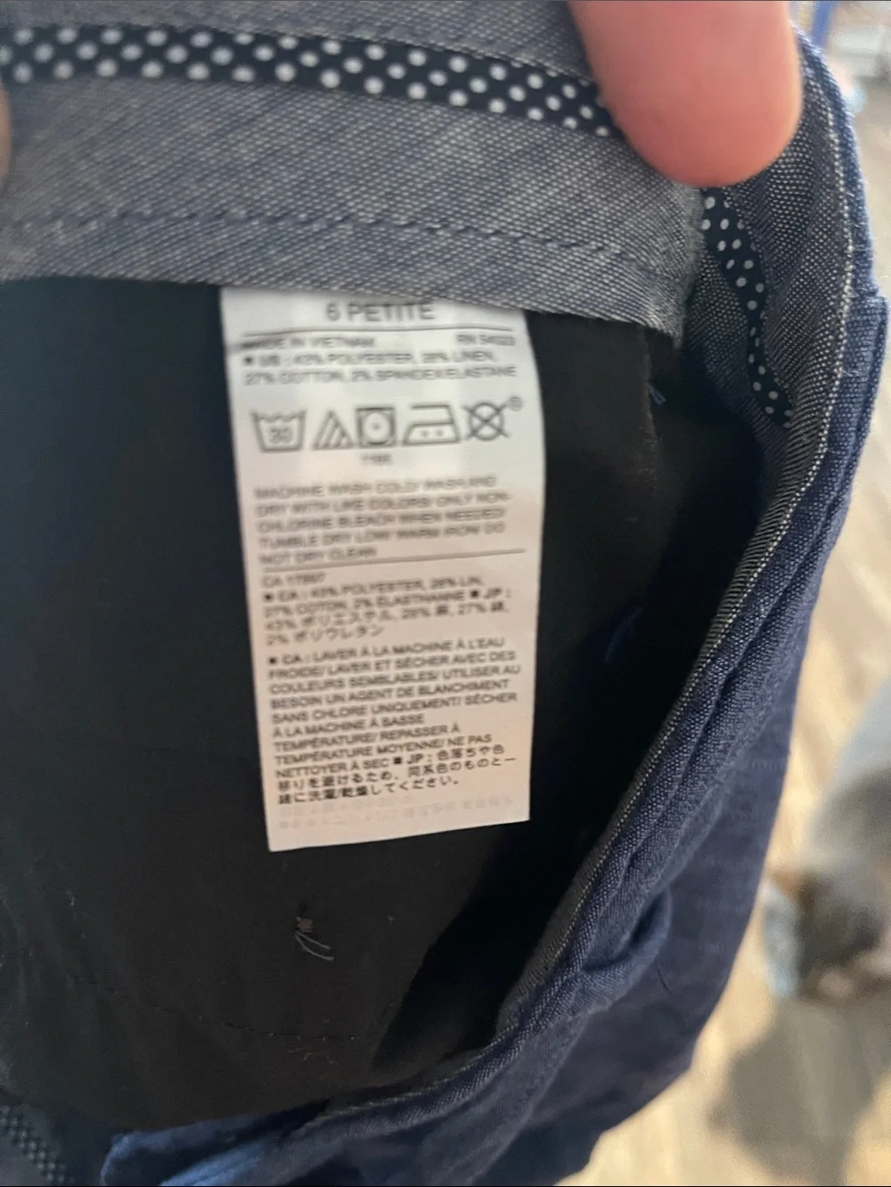Banana Republic classic navy